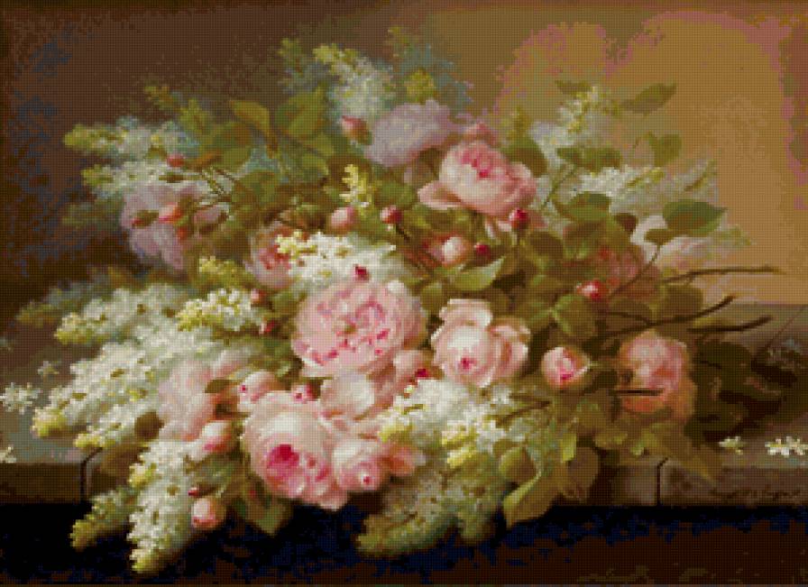 Розовые розы - роза, цветы - предпросмотр