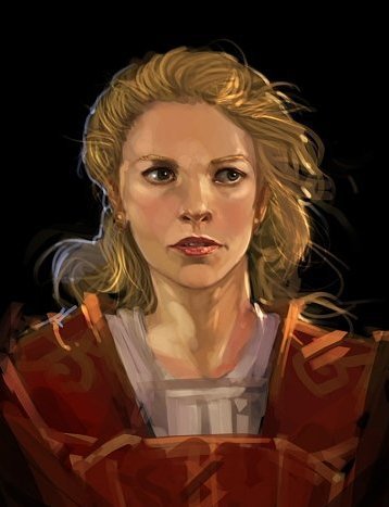 Портрет - девушка, портрет, блондинка - оригинал