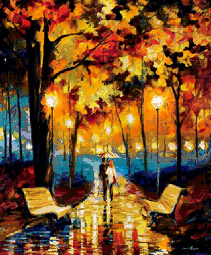 пара - осень, пара, любовь - предпросмотр