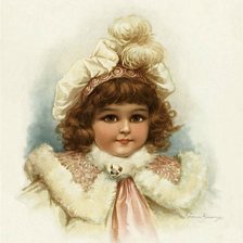 Схема вышивки «малышка»