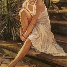 Схема вышивки «У дома»