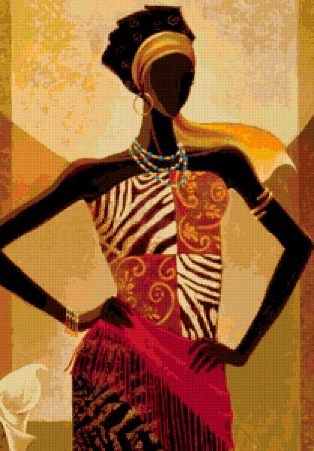 африканка - женщина, африка - предпросмотр