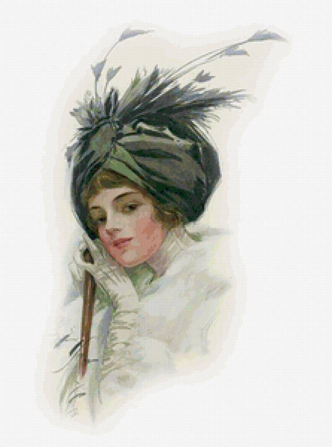 Серия "Портрет" - девушка - предпросмотр