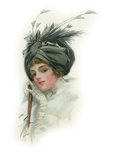 Серия "Портрет" - девушка - оригинал