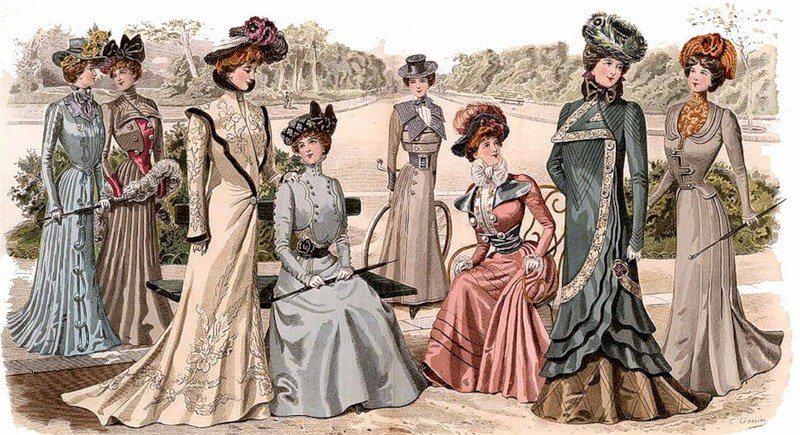 Серия ВИКТОРИАНСКАЯ ЭПОХА - красота, история, женщина - оригинал