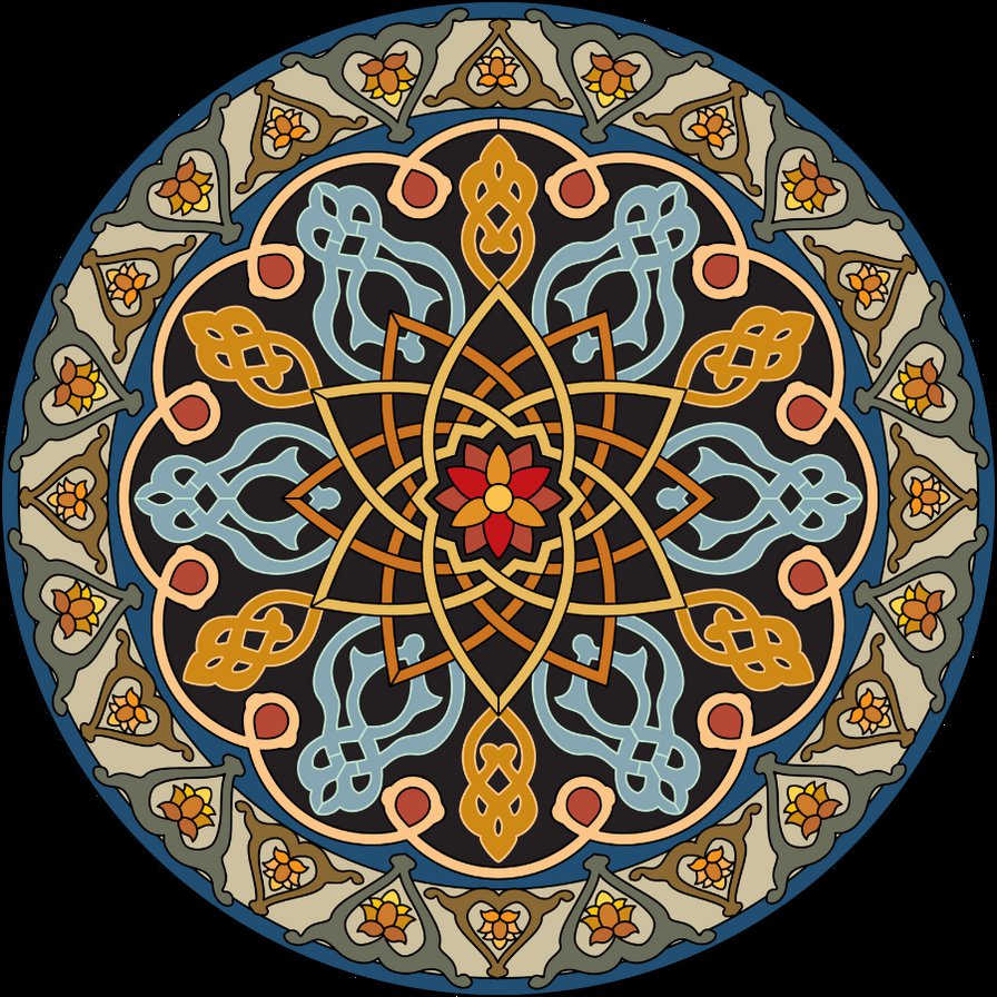восточный орнамент - восток, узоры, орнаменты - оригинал