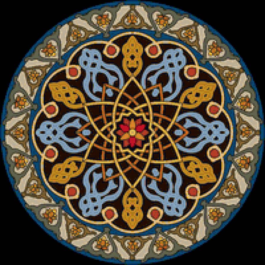 восточный орнамент - узоры, восток, орнаменты - предпросмотр