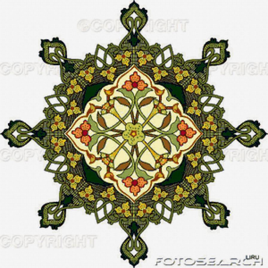 восточный орнамент - орнаменты, узоры, восток - предпросмотр