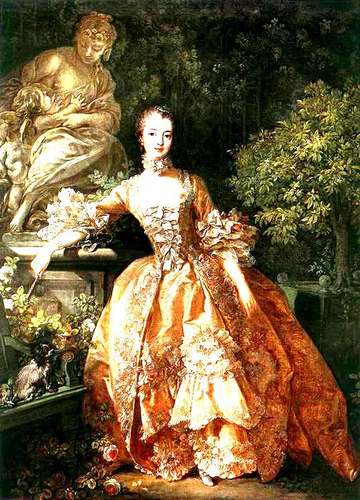 Помпадур - портрет, картина - оригинал