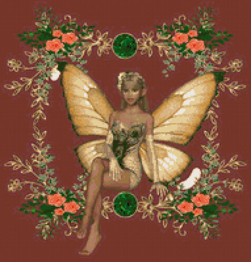 фея - роза, сказка, фея, фентези - предпросмотр