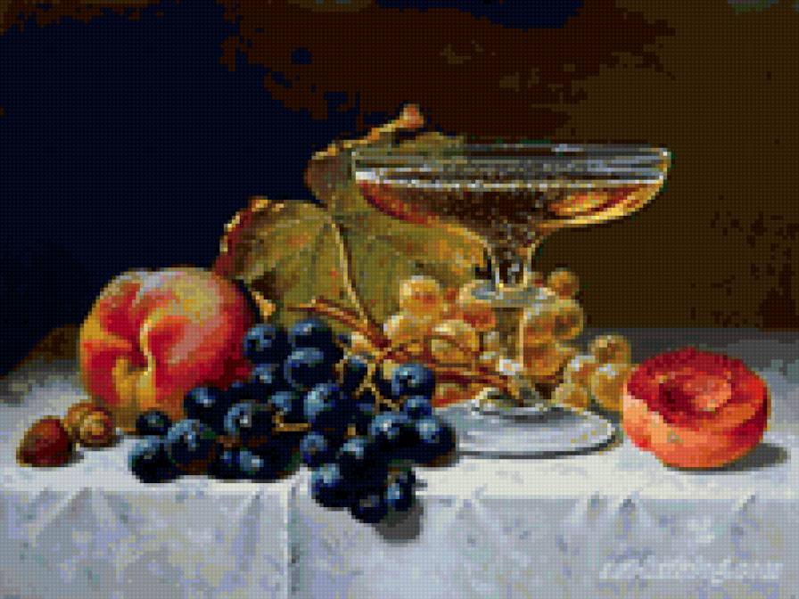 натюрморт - фрукты, ягоды, натюрморт - предпросмотр