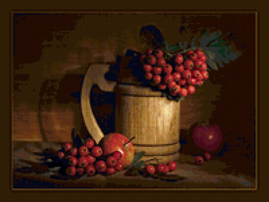 рябинка - натюрморт, ягоды - предпросмотр