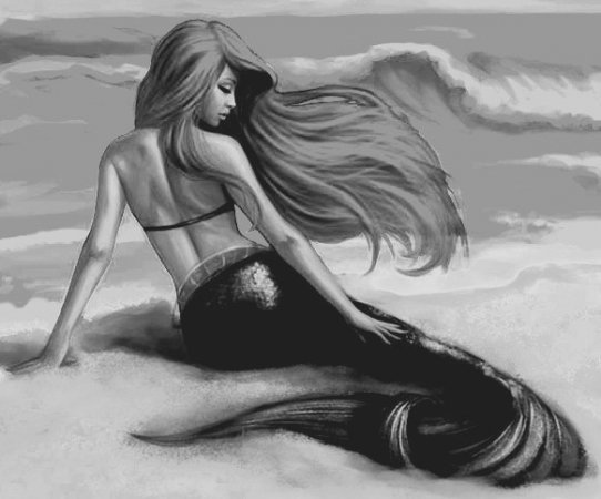 русалка - девушка - оригинал