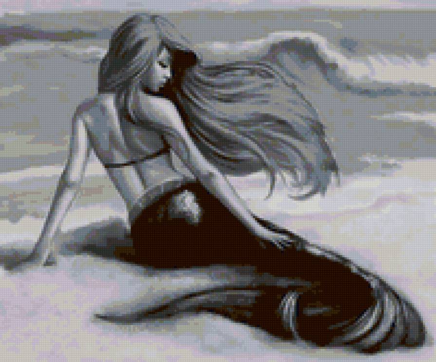 русалка - девушка - предпросмотр