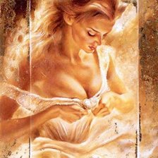 Схема вышивки «девушка»