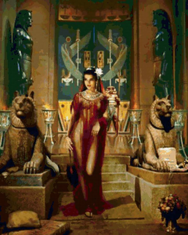 Царица - царица, египет, женщина - предпросмотр