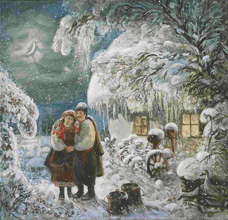 Вечера на хуторе - семья, ночь, зима, любовь - оригинал