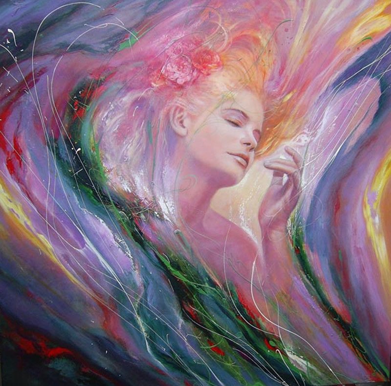 девушка - девушка, цвет - оригинал