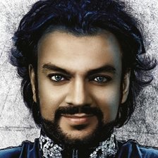 Схема вышивки «Филипп Киркоров»