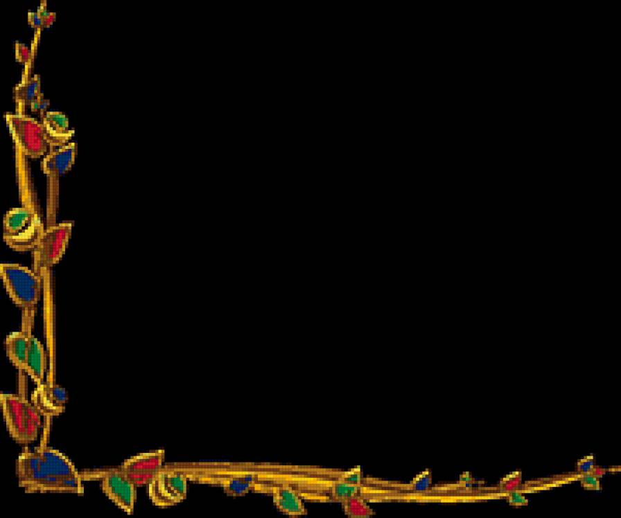 уголок - уголок, узоры, скатерть, листья, салфетки - предпросмотр