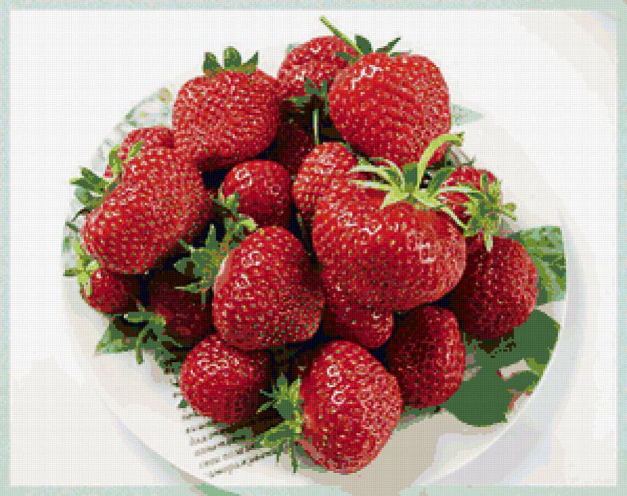 №77156 - натюрморт, ягоды, клубника - предпросмотр