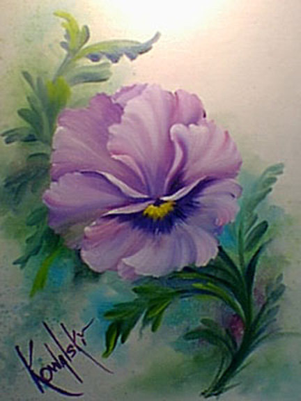 №77200 - живопись, цветы - оригинал