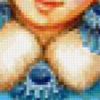Предпросмотр схемы вышивки «снегурочка» (№77276)
