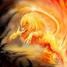 огненый лев
