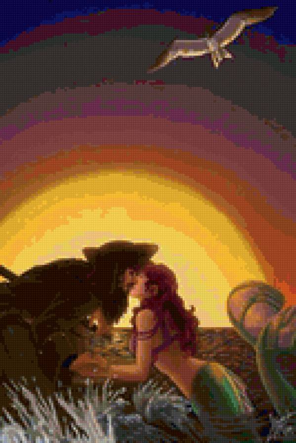 Русалка - русалка - предпросмотр