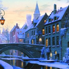 зимний вечер