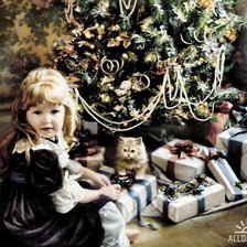 Схема вышивки «подарочки»