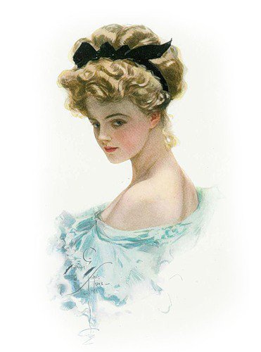 Серия "Портрет" - девушка - оригинал