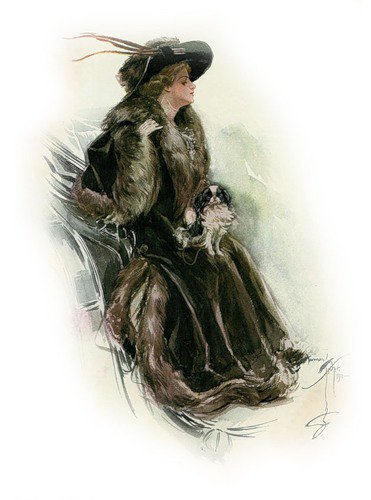 Серия "Портрет" - девушка - оригинал