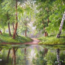 Схема вышивки «серия "родные просторы"»