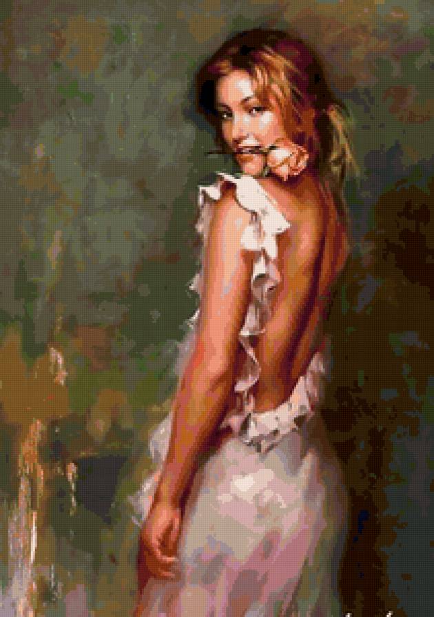 569 - девушка, искусство - предпросмотр