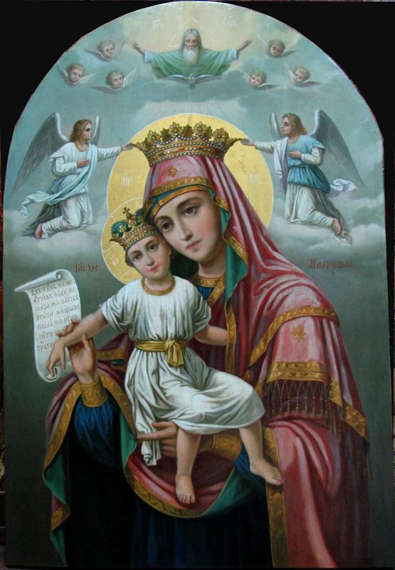 богородица милующая - оригинал