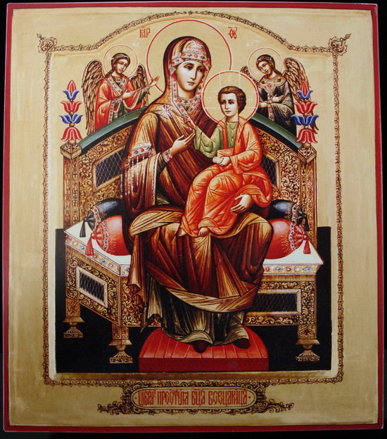 богородица всецарица - оригинал