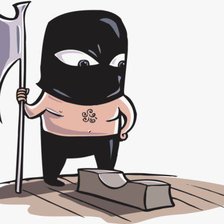 Схема вышивки «палач»