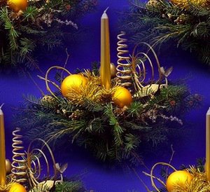 новогодняя свеча - оригинал