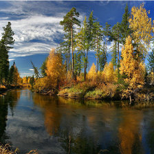 Схема вышивки «осень»
