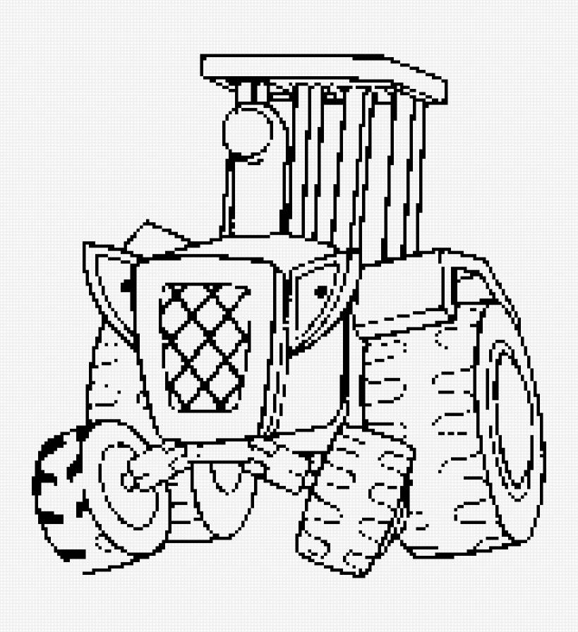 трактор - машинки для сынули - предпросмотр