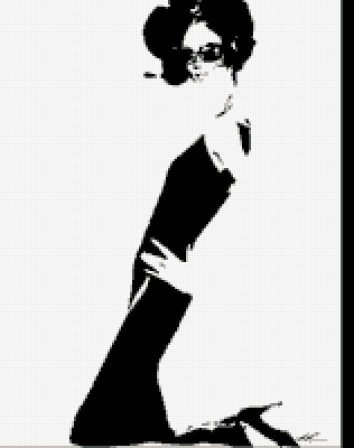 модель - красивый набросок - предпросмотр