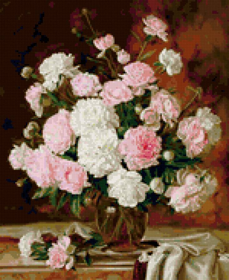 букет пионов - предпросмотр