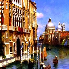 Схема вышивки «Венеция»