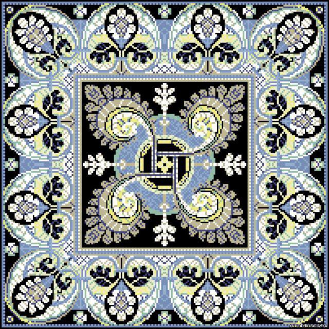 ПОДУШКА ,ОРНАМЕНТ,УЗОР - оригинал