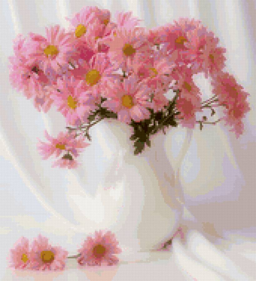 розовый букет - предпросмотр