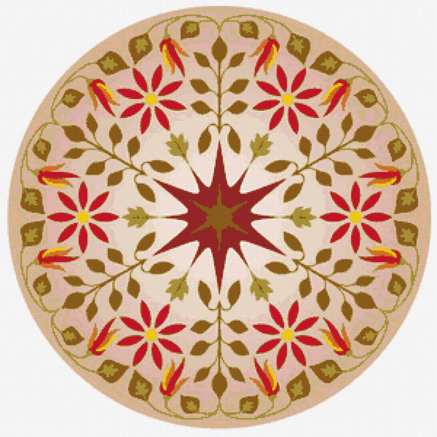 №80141 - подушка, орнамент, узор - предпросмотр