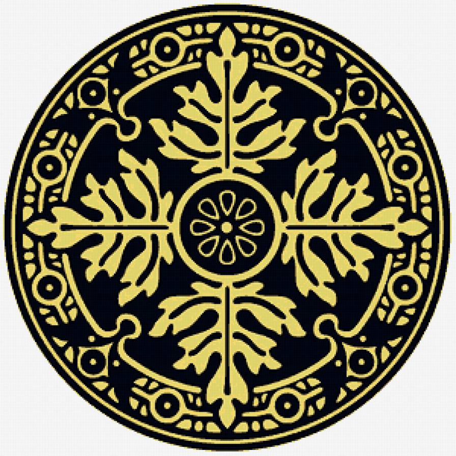 №80149 - орнамент, узор, подушка - предпросмотр