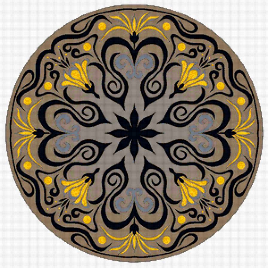 №80155 - узор, орнамент, подушка - предпросмотр