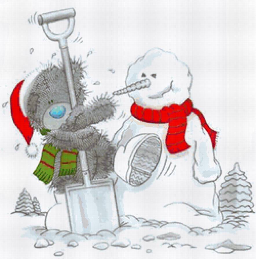 Мишка Тедди Зима - тедди, дети - предпросмотр